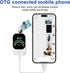 Wisoqu MP3 2.01" 720P Player with Bluetooth and Camera, Touch Screen Portable Music Player with FM Radio, Photos, Alarm