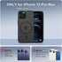 Vooii iPhone 12 Pro Max Case - Strong Magnetic, Slim Translucent Matte, Magsafe Compatible, with Screen & Camera