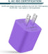 USB Plug Wall Charger Fast Charging Block, Dual Port AC Adapter for iPhone 15/14/13/12/11 Pro, Samsung Phones