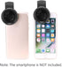 NEEWER 37mm ND Filter Kit: Adjustable Clip On ND2-ND400 Phone Lens Compatible with iPhone 14, Samsung, iPad & More