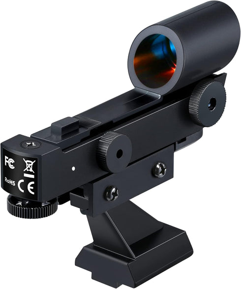 Talcope Brightness Red Dot Finderscope, Star Pointer Viewfinder Astronomical Telescope Accessories with Slide