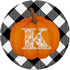 Cute Pumpkin Monogram Letter K PopSockets PopGrip - Swappable Grip for Phones & Tablets
