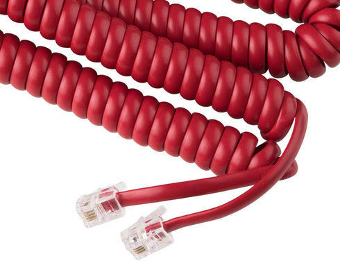 Phone Cord for Landline Phone - Tangle-Free Handset Curly Telephones Land Line Cord, Easy to Use + Excellent Sound