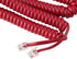 Phone Cord for Landline Phone - Tangle-Free Handset Curly Telephones Land Line Cord, Easy to Use + Excellent Sound