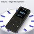 SENECESLI MP3 1.8" 128G Player with Bluetooth, Portable Music Player with Screen, Digital Music Voice Recorder