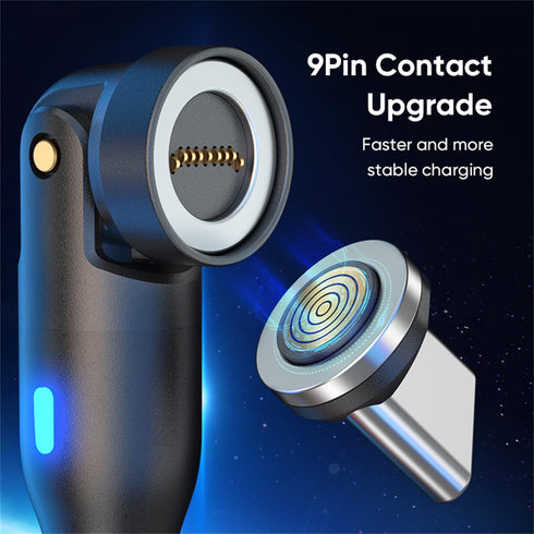9 Pins Magnetic Charging Cable Tips Connectors for Micro Android Devices Fast Charging(3 Pack), Magnetic Phone Cable Adapter(Micro USB)