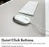 Macally Wired USB C Mouse for Mac & Windows - 3 Button & Scroll Wheel USB Type C Mouse, Comfortable Ambidextrous