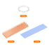 MECCANIXITY Copper Heatsink 70x20x6mm with Thermal Pad and Rubber Ring for M.2 SSD Module, PC, Laptop Cooler (1 Set)