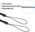 Mabor 4Pcs 11.4 Inches Pen Leash, Stylus Pen Tether, Plastic Elastic Tether Lanyard for Touch Pens Retractable