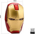 Cool Wireless Mouse, 2.4 G Portable Ergonomic Optical Ironman Wireless Mouse with USB Receiver for Notebook PC Laptop