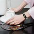 FitTurn Leather Quick Release Watch Band Strap Compatible with Samsung Galaxy Fit SM-R370 Fitness Tracker for Women Men