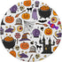 Fun Halloween Spooky Pumpkin Cute Trick or Treat Pattern PopSockets Swappable PopGrip