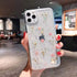 YTanazing Flower Case for iPhone 12 Pro Max, Cute Real Flower Glitter Floral Design, Slim Shockproof TPU Cover