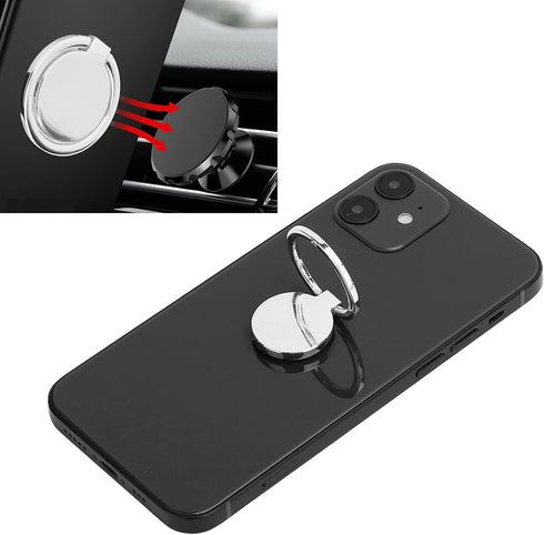 Phone Ring Holder, Mobile Phone Finger Ring Grip 360 Adjustable Metal Holder for Phones