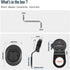 sincetop Bike Phone Mount - Universal Aluminum Handlebar Phone Holder for Mountain Road Bikes, Quick Attach/Release