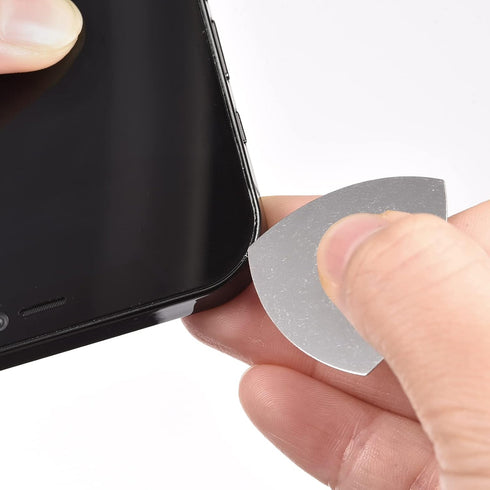 MECCANIXITY Phone Pry Opening Tools, Metal 10pcs Silver 0.3mm Thick for Mobile Phone and Tablet Repair