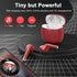 Wireless Earbuds, Bluetooth 5.3 Headphones with Noise Cancelling Mic, IP7 Waterproof, 32H Playtime, Red