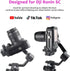 Akeipho L Bracket Vertical Mount for DJI Ronin SC, Aluminum Camera Quick Release Plate for Ronin SC Gimbal Stabilizer