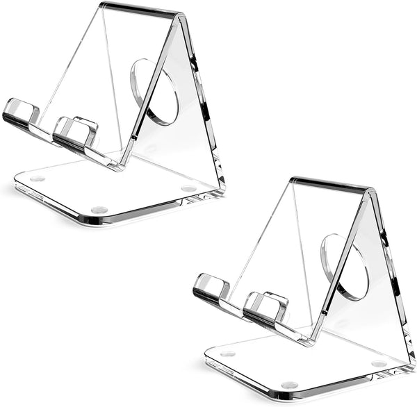 TOPGO Cell Phone Stand Holder for Desk, 2 Pack