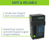 Wasabi Power Battery (2-Pack) and Charger for Panasonic DMW-BCG10, DMW-BCG10E, DMW-BCG10PP and Panasonic Lumix DMC-3D1,