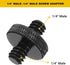 Bruislard 8 1/4" 3/8" Set Pieces & Camera Screw Adapter Camera Tripod Adapter Cameras Mount Screw for DSLR Flash
