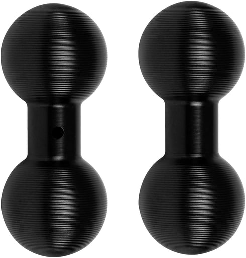 2PCS Aluminum Double Ball Head Mount, 20mm to 20mm Extension, Compatible with Multiple 20mm Double Ball Mounting Arms