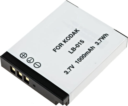 Synergy Digital Camera Battery, Compatible with Kodak PIXPRO WPZ2 Digital Camera, (Li-Ion, 3.7V, 1000 mAh) - Ultra