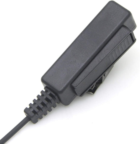 PTT Mic Covert Acoustic Tube Earpiece Headset for Motorola Radio BPR40, CP200, CLS1100, CLS1410, and More