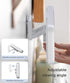 Waterproof Shower Phone Holder with 480° Rotation, Angle Adjustable, Fits Phones up to 7 Inches, White