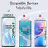 Ibywind Screen Protector for OnePlus 8 (2 Pcs) with 1Pc Camera Lens Protector & 1Pc Back Film, Flexible TPU, Bubble Free