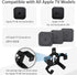 IFCASE Wall/Under Desk/Back of TV Mount for All Apple TV Generations, Including 4K Models (Black)