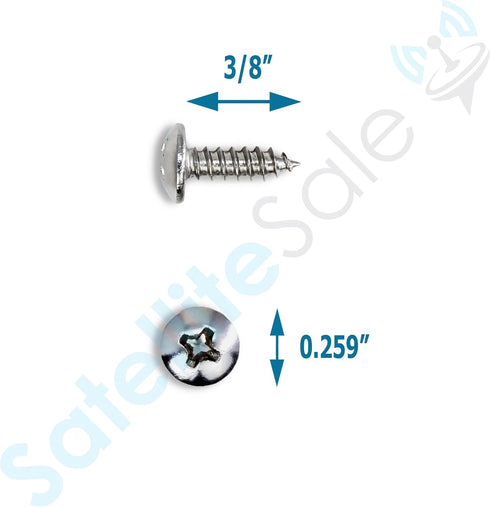 SatelliteSale Mount Adapter for Starlink Rectangular Gen 2, Compatible with J Pipe Antenna Mast 1-5/8 O.D
