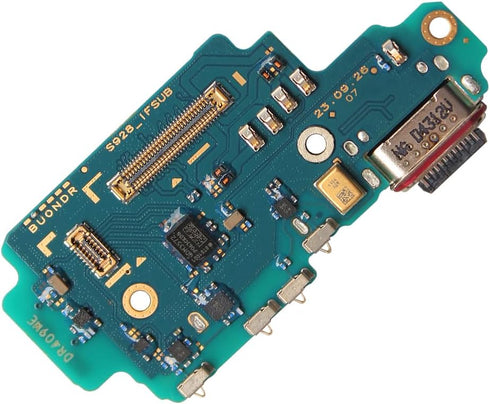 Charging Port Replacement Kit for Samsung Galaxy S24 Ultra SM-S928U, USB Flex Dock Connector with Tools