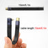 QIANRENON 240W USB4.0 C Male to 90° Angle Type C Male Fast Charging Cable, 40Gbps USB Type C 4.0 for Power Bank