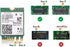 Wi-Fi 6E AX210NGW Wireless WiFi Card, BT5.2 M.2 2230 Tri-Band Expands WiFi to 6GHz for PC Laptops