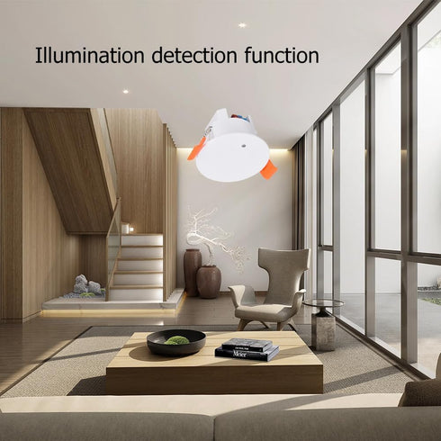 WenzhiIoT 24GHz MmWave 110/220V Presence Sensor, Smart Motion Sensor WiFi Radar Presence Sensor Movement Body Motion