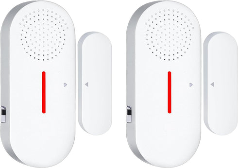 Door Window Alarm, 110DB Wireless Sensor Burglar Alarm for Kids Safety, Window Pool Alarms for Home (2 Pack)