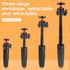 Qiilu 360 Metal Ball Head, High Compatibility, Expansion Interface, Ergonomic Design, Portable and Practical