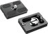YTgilo 2PCS 1/4 inch-20 Metal Quick Release Plate with Camera Screw Tripod Mounting Plate for DSLR Camera Tripod Ball
