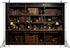 Action Bloom 7x5ft Vintage Bookshelf Backdrop Retro Study Room Photography Background for Zoom Meeting Online Teaching