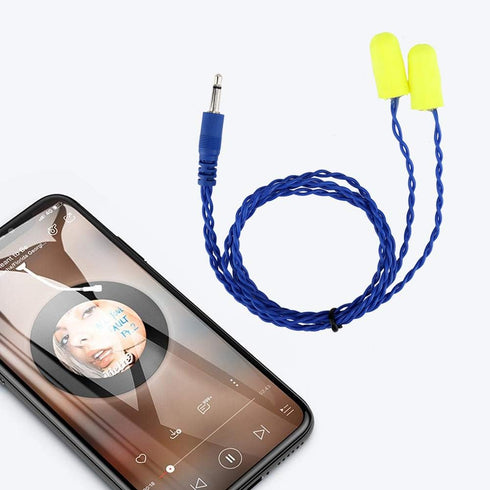 Racing Radios Earbuds, Noise Reduction Foam, Mono Racing Speakers, 1/8in Plug for Electronics