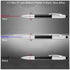 Glovion Multicolor Ballpoint Pen with Stylus Tip, 2 in 1 Carbon Fiber Ink Writing Pens with 3 Replacement Tips