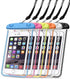 Luminescent Waterproof Phone Case, 7.1" Ultra-Durable Deep Dive Protection, Fits All Smartphones, Fuchsia