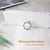 ralhaywi 2pcs Kickstand360 Phone Ring Stand Holder with DiamondHeart Shape Transparent Phone Ring Degree Rotation