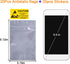 20Pcs Small Antistatic Bags, 3 x 5in Shielding ESD Bag for HDD, SDD & Electronics with Anti-Static Stickers