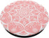 Pink Mandala Boho Chic Flower PopSockets Swappable PopGrip - Cute Bohemian Design