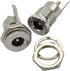 5 Pack 5.5mm x 2.1mm Female Socket Panel Mount Connector, DC-099 Power Supply Jack Terminal Plug Adapter
