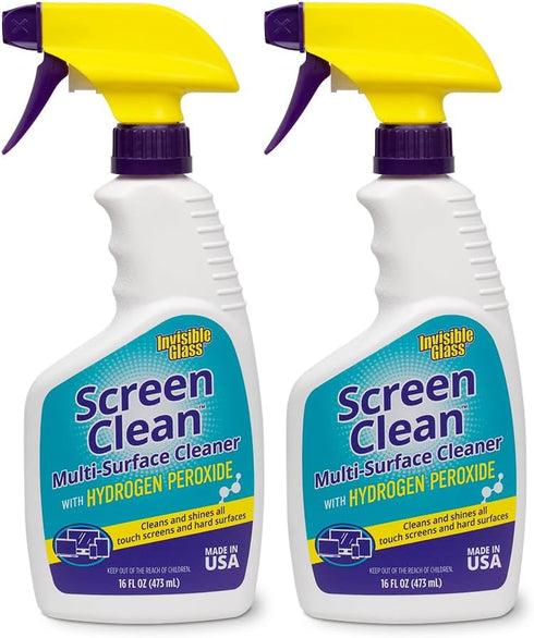 Invisible Glass 92013-2PK 16-Ounce Screen Clean Multi-Surface Cleaner Perfect for Touch Screens,