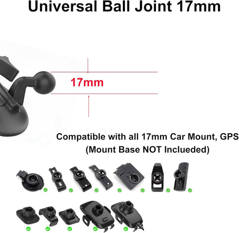 Replacement CD Phone Mount, CD Slot Mounting Bracket Base for Garmin Nuvi 3.5-7 inches Sat Nav, GPS, Magnetic