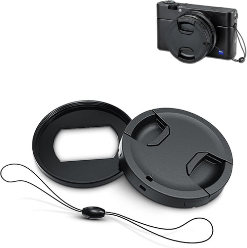 JJC Lens Filter Adapter for Sony ZV-1 II, RX100 Series, Canon G5X Mark II for 52mm ND UV CPL Filter